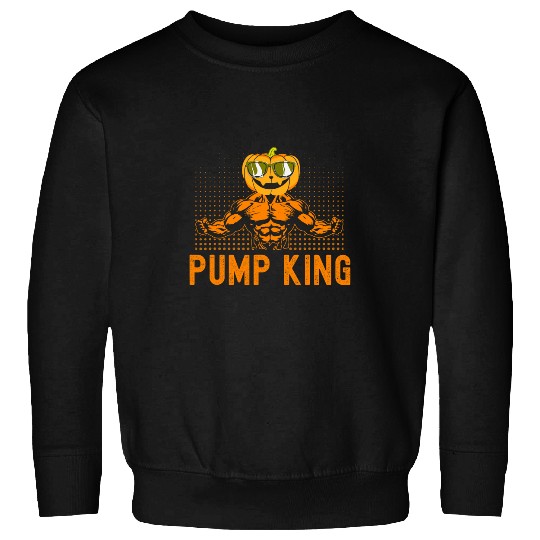 Pump King Men Gym Workout Sport Muscle Lift Bodybuilding Sweatshirts