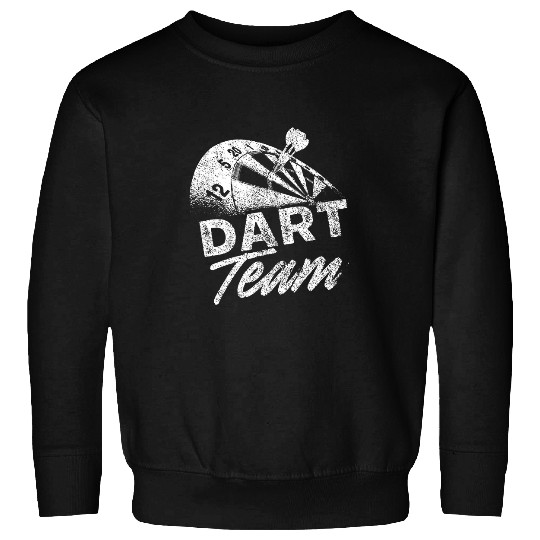 Dart Team Player Darts Throw Sweatshirts