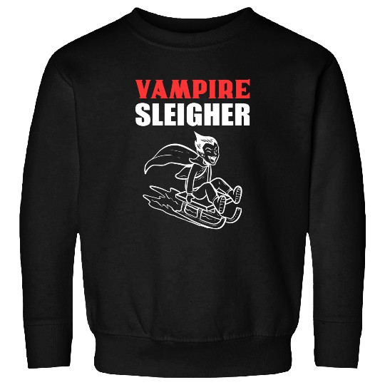 Vampire Sleigher Partygoer Sweatshirts