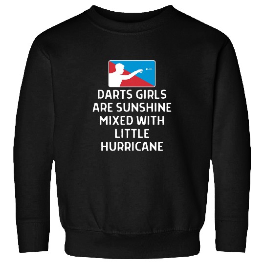 Darts Girls Sunshine Mixed Little Hurricane Women Men Sweatshirts