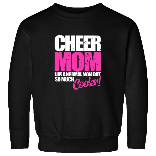 Funny Cheerleader Cheer Mom Cute Cheerleading Gift Sweatshirts