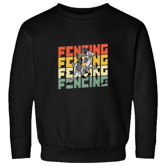 Fencing fencer sport epee due 10 Sweatshirts