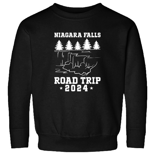 Niagara Falls Road Trip 2024 Traveling Family Vacation Sweatshirts