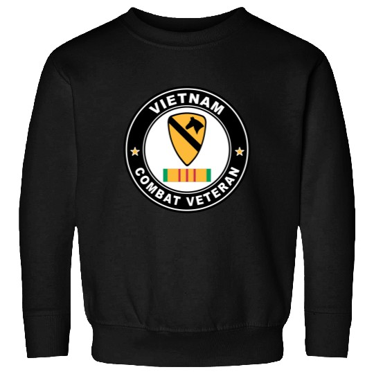 1st Cavalry Division Vietnam Combat Veteran Sweatshirts