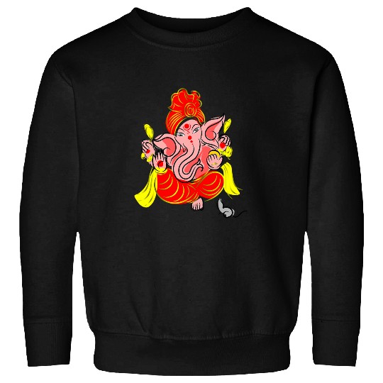 Ganesh Ohm Yoga Third Eye Isha Hindu Linga 1 Sweatshirts
