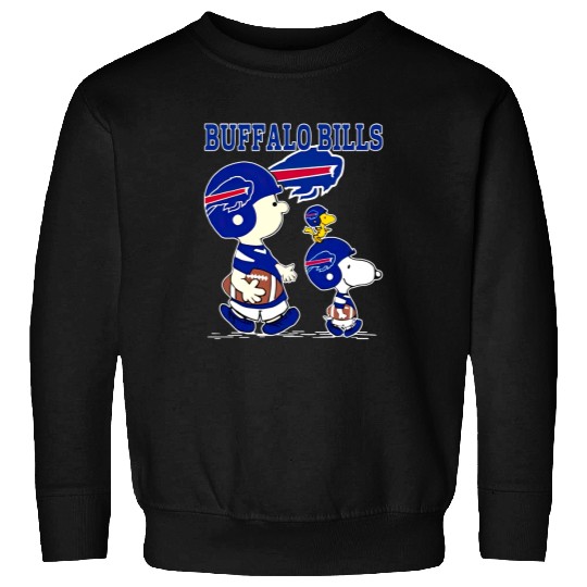 Buffalo Bills Peanuts Sweatshirts