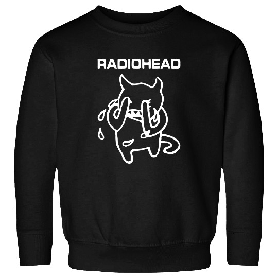 Radiohead Crying White Devil Sweatshirts