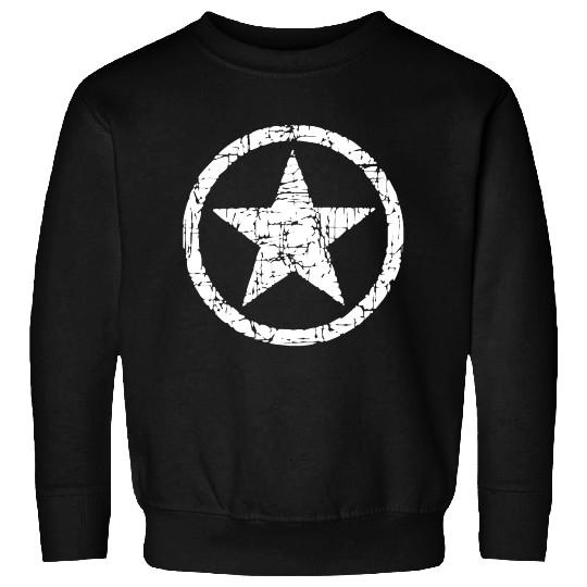 Vintage Army Star Sweatshirts