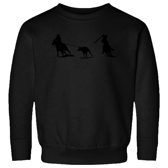 Cowboy riding horse Sweatshirts