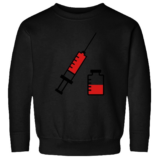 doctor syringe infusion medicine hospital Sweatshirts