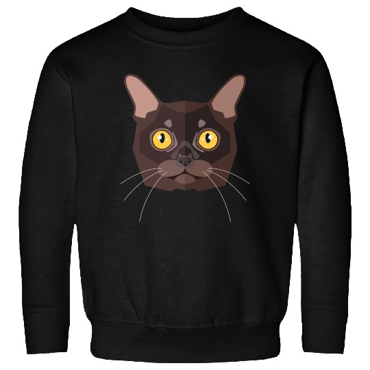 brown cat Sweatshirts