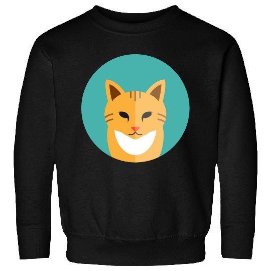 brown cat Sweatshirts