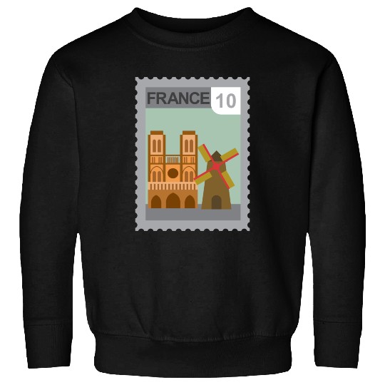 france post stamp Sweatshirts