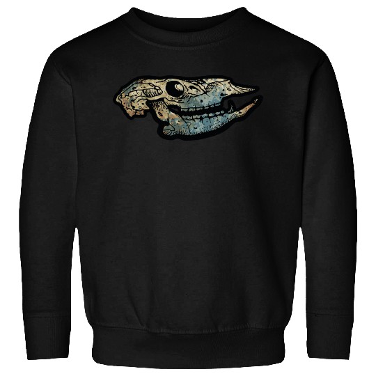 cow skull Sweatshirts