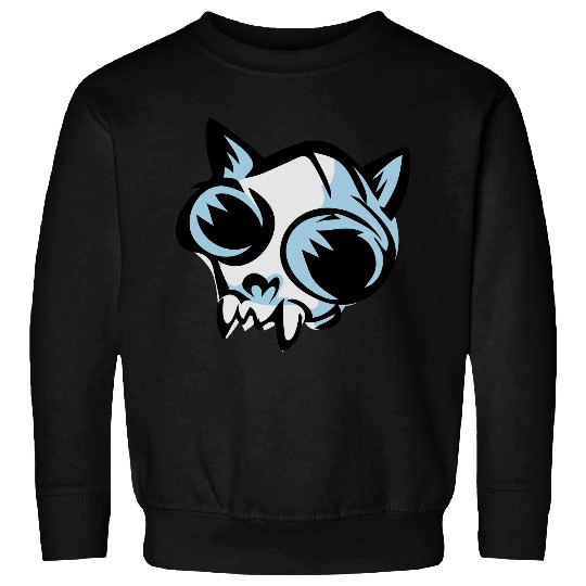 cat skull Sweatshirts