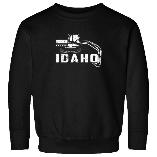 Huge Backhoe Toy Idaho Backhoe Sweatshirts