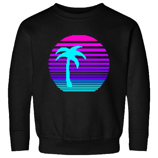 Aesthetic Sun & Palm Sweatshirts