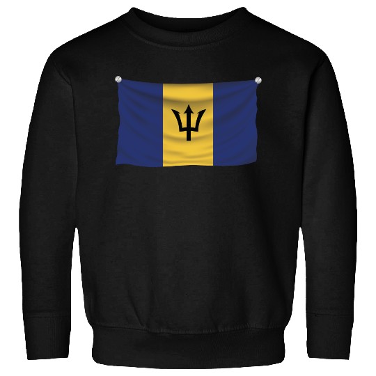 flag barbados Sweatshirts