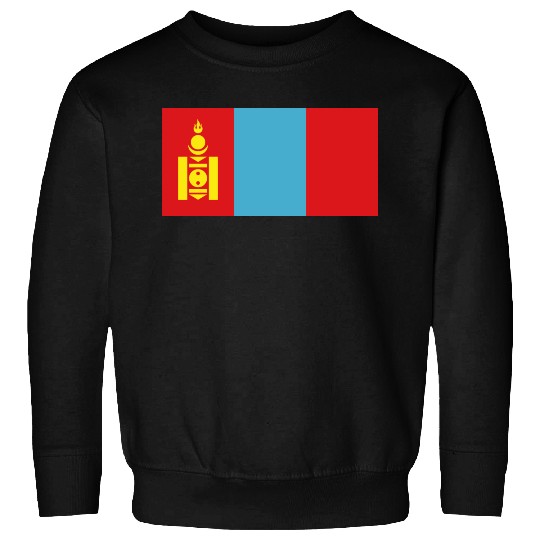 flag mongolia Sweatshirts