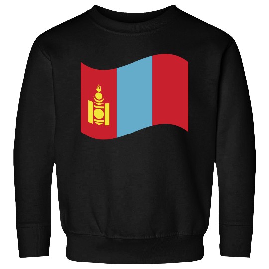 flag mongolia Sweatshirts