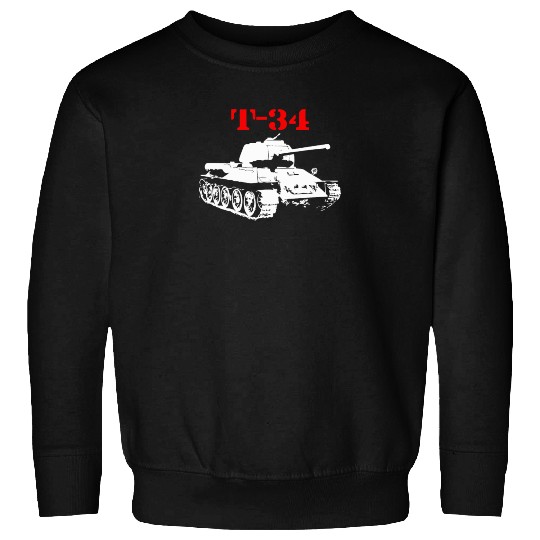 T 34 Soviet Russin World War II Tank Sweatshirts