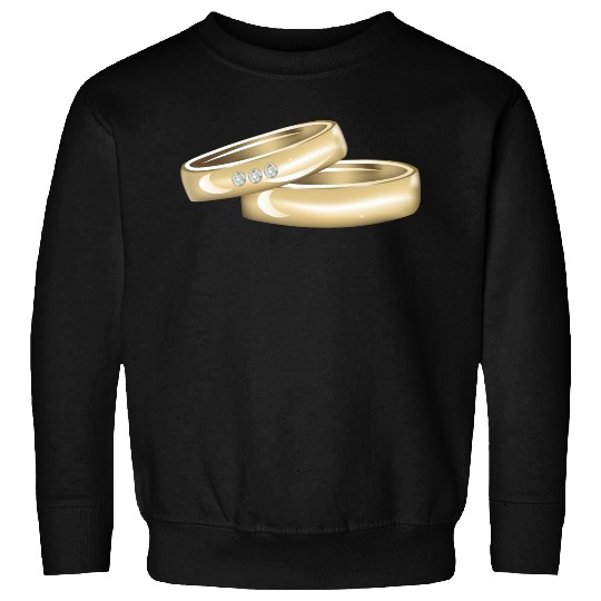 Wedding rings 03 Sweatshirts
