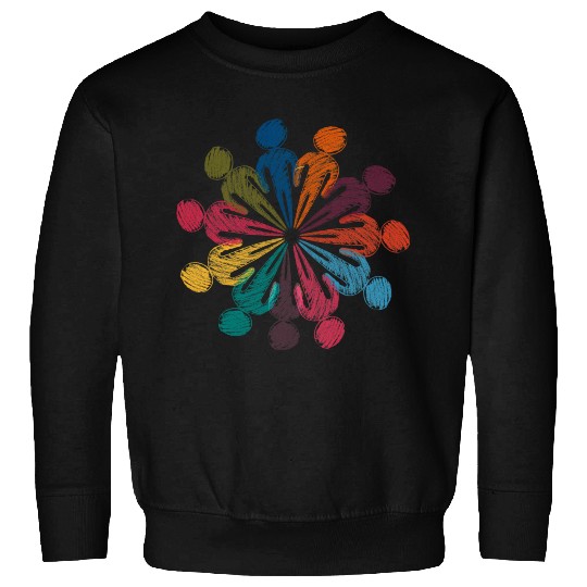 weltfrieden auf erden world peace on earth love179 Sweatshirts
