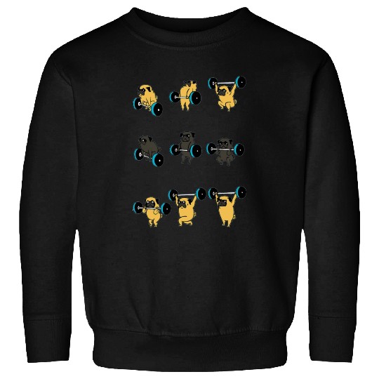 Pug Gym Sweatshirts