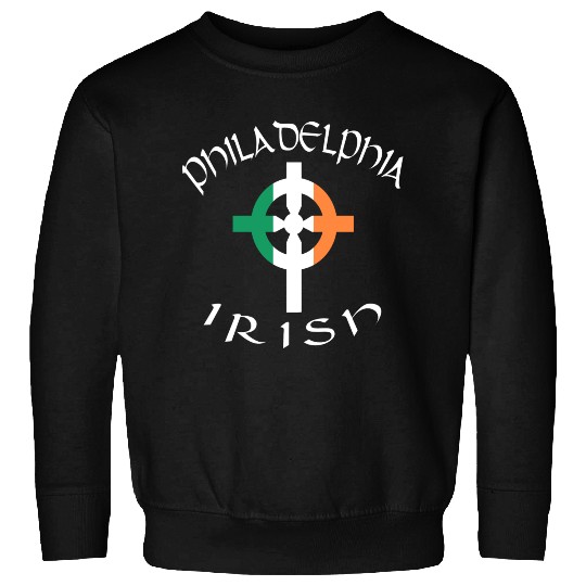 Ireland Pride Philadelphia Irish Celtic Cross Sweatshirts