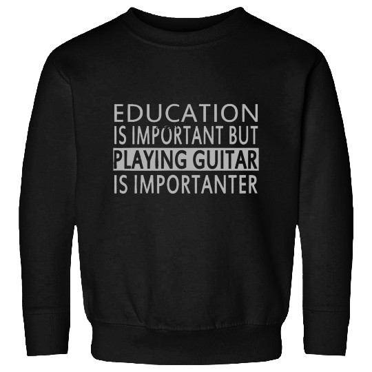 PLAYER GUITAR FUNNY Sweatshirts