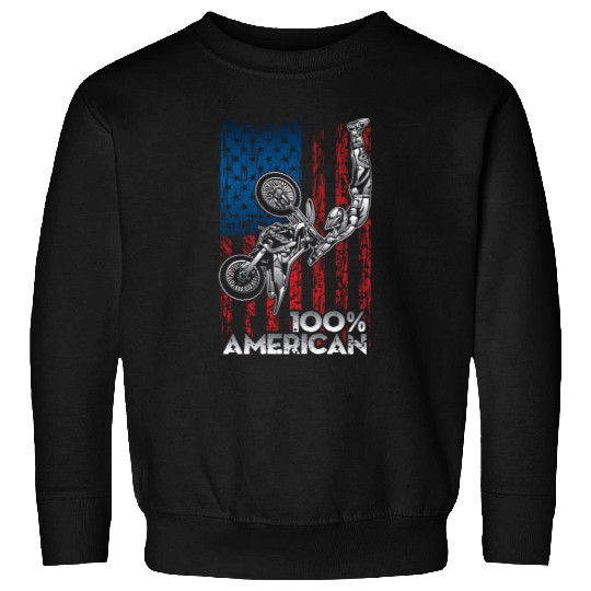 American Motocross USA Sweatshirts