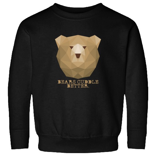 Bears Pride LGBT Bears Cuddle Better Sweatshirts