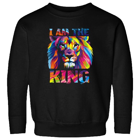 I Am The King - Lion - Total Basics Sweatshirts
