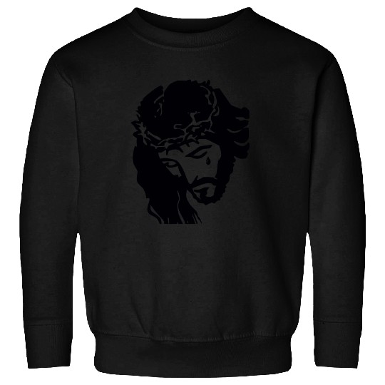 JESUS CROWN OF THORNS Sweatshirts