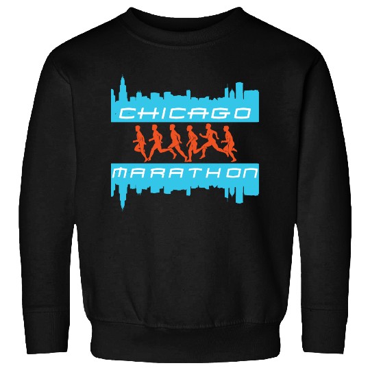 chicago marathon 5 Sweatshirts