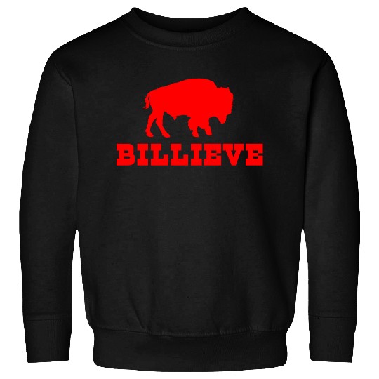 Bills Mafia Billieve - Buffalo Football Sweatshirts