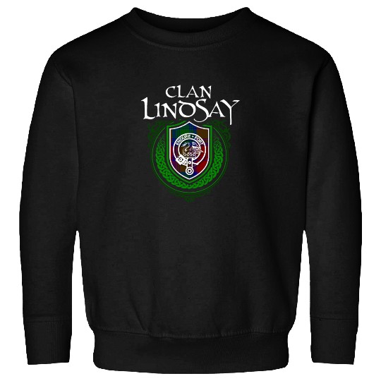 Lindsay Surname Scottish Clan Tartan Crest Badge Sweatshirts