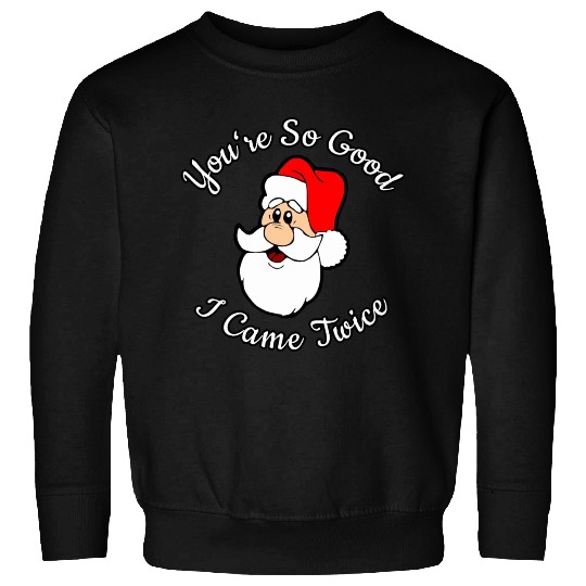 Adult Humor Naughty Dirty Santa Christmas Gift Sweatshirts