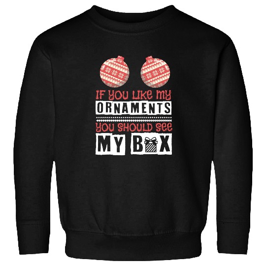 Boobs Sexy Christmas Dirty Naughty Boobs Gift Sweatshirts