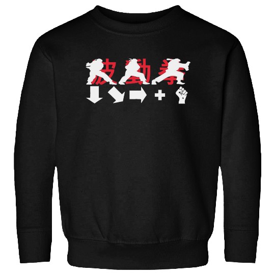 Hadouken Ryu Street Fighter 1 Sweatshirts
