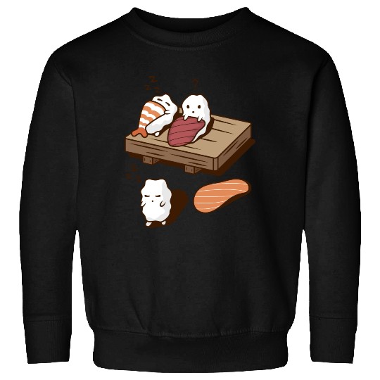 Funny Cute Japanese Food Sushi Sweatshirts