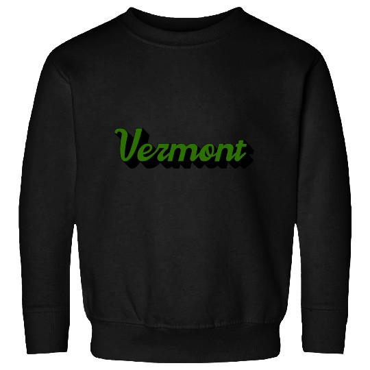 Green Vermont Sweatshirts
