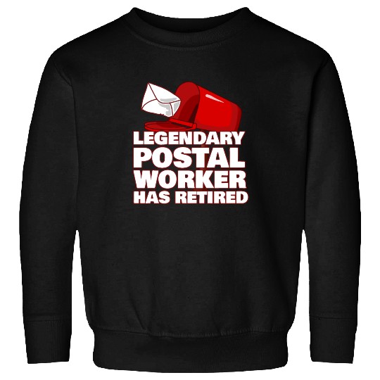 Funny Post Office Retired Postal Worker Gift Idea Sweatshirts