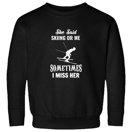 Skiing Sweatshirts