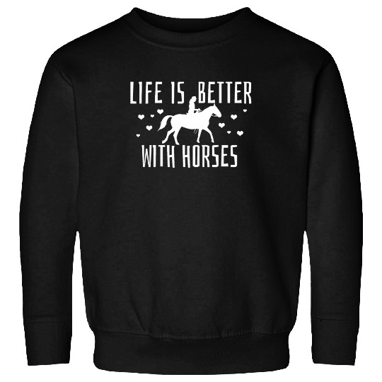 Horseback Horse Equestrian Sweatshirts