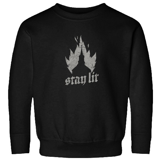 Occult Burning Church - Unholy Satanic Devil Sweatshirts