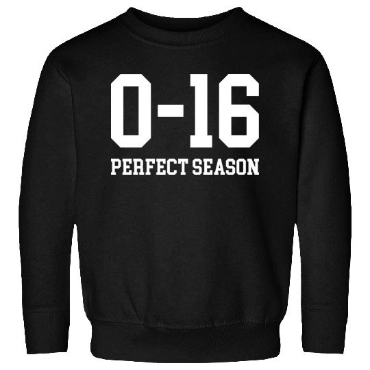 Detroit Lions 0 16 Perfect Season Sweatshirts