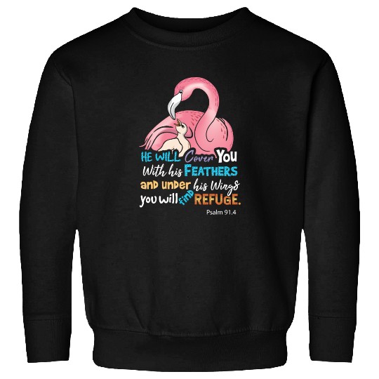 Bible Verse, Refuge Sweatshirts