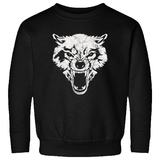 Wolf Worn Look Sweatshirts