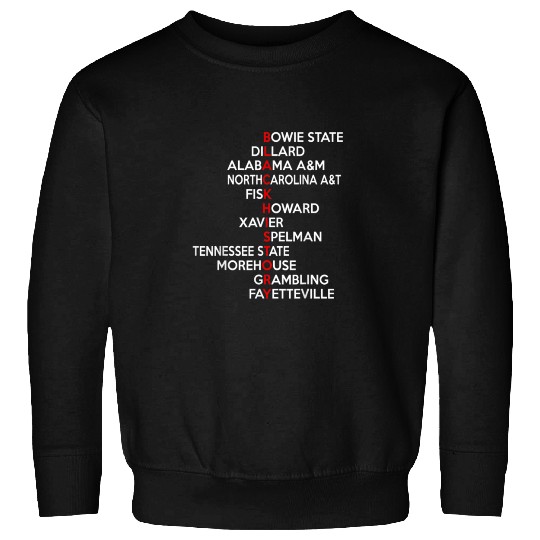Black History Historically black colleges universi Sweatshirts